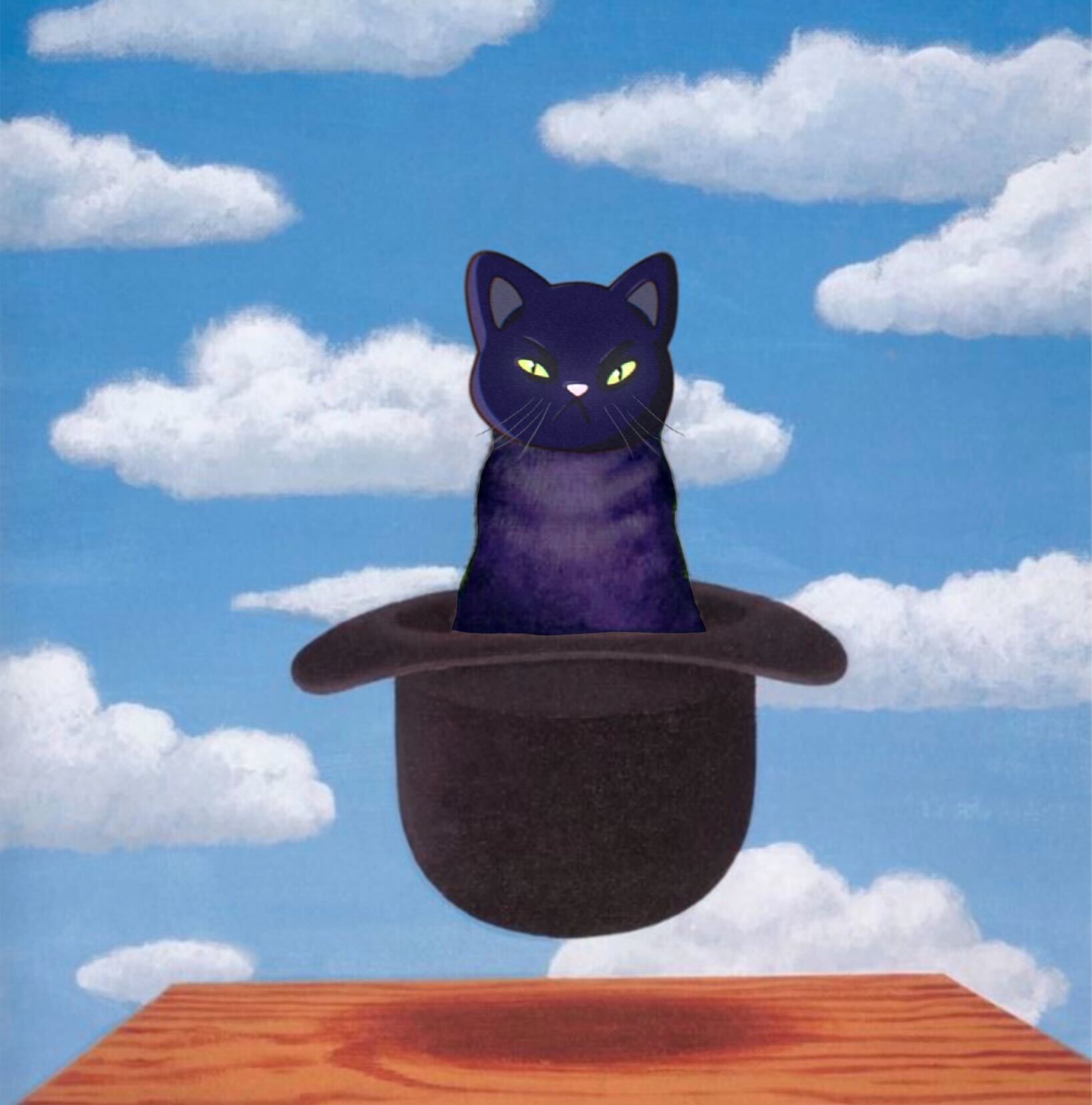 Jumpy Cat Art 12